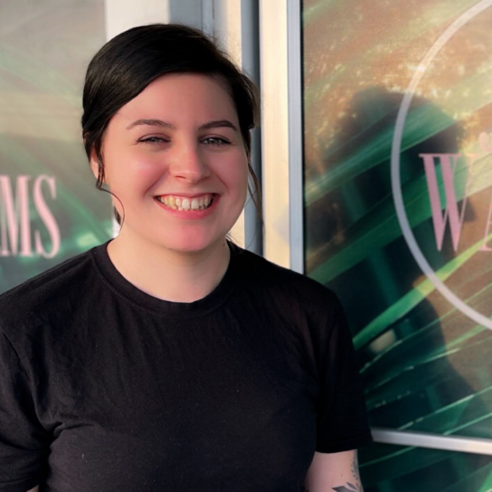Madi Hill, esthetician at Just Wax Me specializing in brow and body waxing